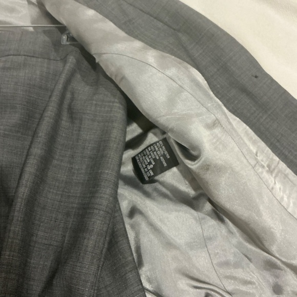 Kasper 2 pc suit jacket and straight skirt Black and white size 8 - Picture 4 of 8